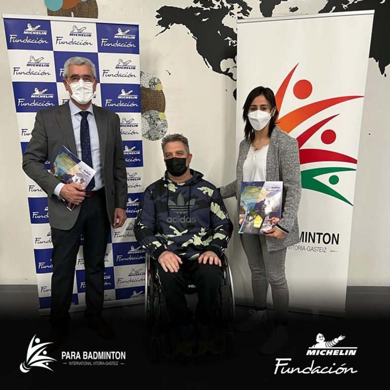 Fundación Michelin en el Spanish Parabadminton International